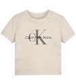 Calvin Klein T-shirt - Monogram - Whitecap Grey