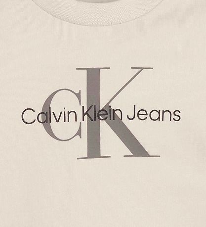 Calvin Klein T-shirt - Monogram - Whitecap Grey