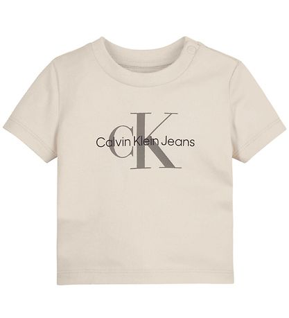 Calvin Klein T-shirt - Monogram - Whitecap Grey