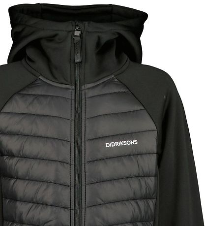 Didriksons Softshelljakke m. Fleece - Tovik - Sort