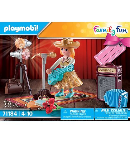 Playmobil Family Fun - Countrysangerinde - 71184 - 38 Dele Playmobil Family Fun - Countrysangerinde - 71184 - 38 Dele