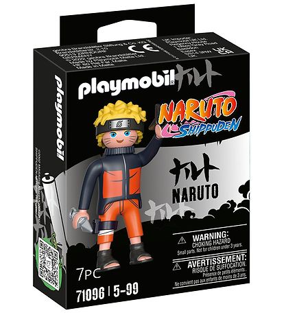 Playmobil Naruto - Naruto - 71096 - 7 Dele Playmobil Naruto - Naruto - 71096 - 7 Dele
