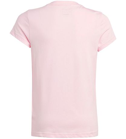 adidas Performance T-Shirt - G BL T - Pink/Hvid adidas Performance T-Shirt - G BL T - Pink/Hvid