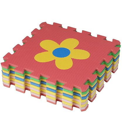 DR Skumgulv - Børste Gulv Puslespil - 9 Brikker