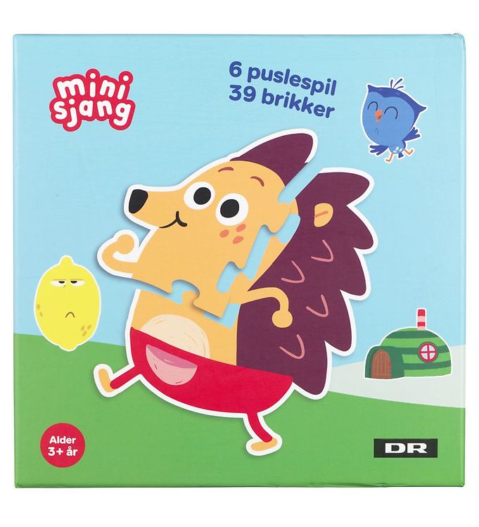 Dr - Børste Figurpuslespil - 6 Forskellige
