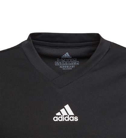 adidas Performance Bluse - TEAM BASE TEE Y - Sort adidas Performance Bluse - TEAM BASE TEE Y - Sort
