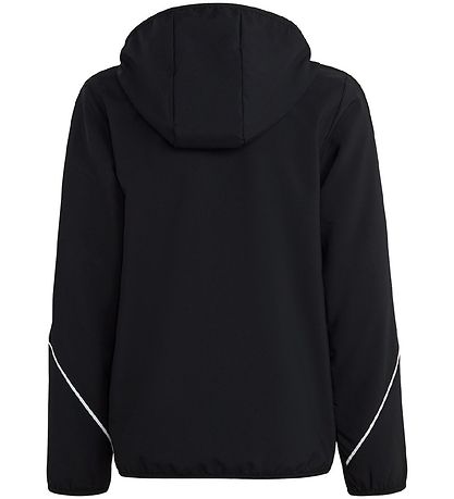 adidas Performance Cardigan m. Hætte - TIRO23 L WB Y - Sort/Hvid adidas Performance Cardigan m. Hætte - TIRO23 L WB Y - Sort/Hvid