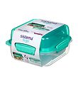 Sistema Madkasse - Lunch Stack Square - 1,24 L - Turkis Sistema Madkasse - Lunch Stack Square - 1,24 L - Turkis