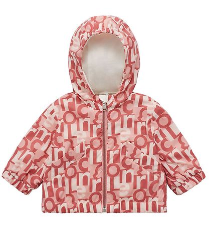 Moncler Jacket - Vernant - Pink w. Print Moncler Jacket - Vernant - Pink w. Print
