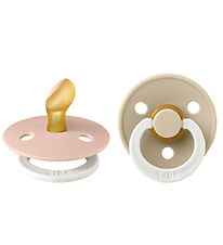 BIBS Colour Natsutter - 2-pak - Str. 1 - Anatomisk - Blush/Van BIBS Colour Natsutter - 2-pak - Str. 1 - Anatomisk - Blush/Van