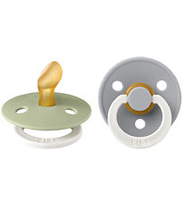 BIBS Colour Natsutter - 2-pak - Str. 1 - Anatomisk - Sage/Clou BIBS Colour Natsutter - 2-pak - Str. 1 - Anatomisk - Sage/Clou