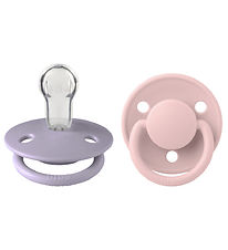 BIBS De Lux Sutter - 2-pak - Rund - Blossom/Dusky Lilac BIBS De Lux Sutter - 2-pak - Rund - Blossom/Dusky Lilac
