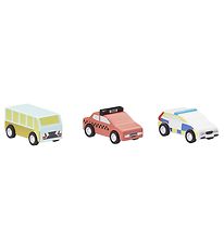 Kids Concept Biler - 3-pak - Pull Back - Aiden Kids Concept Biler - 3-pak - Pull Back - Aiden