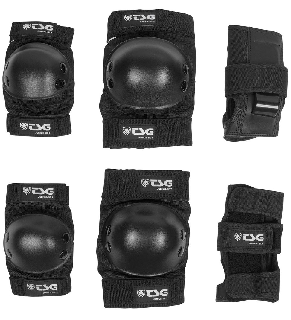 TSG Schutzset - Junior - Schwarz - TSG - One Size - Schutzausrüstung