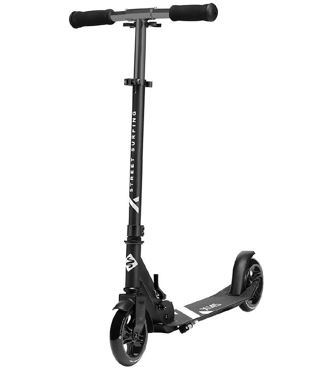 Streetsurfing Løbehjul - 145 Transport Electro - Sort/Hvid
