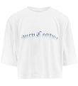 Juicy Couture T-shirt - Loose Crop - Hvid Juicy Couture T-shirt - Loose Crop - Hvid