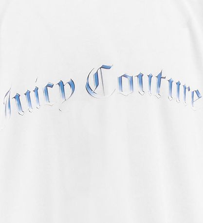 Juicy Couture T-shirt - Loose Crop - Hvid Juicy Couture T-shirt - Loose Crop - Hvid