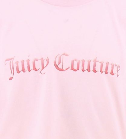Juicy Couture T-shirt - Loose Crop - Cherry Blossom Juicy Couture T-shirt - Loose Crop - Cherry Blossom