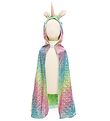 Great Pretenders Udklædning - Kappe - Rainbow Unicorn/Dragon