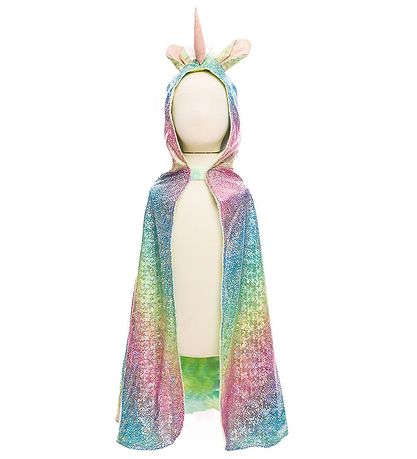 Great Pretenders Udklædning - Kappe - Rainbow Unicorn/Dragon Great Pretenders Udklædning - Kappe - Rainbow Unicorn/Dragon