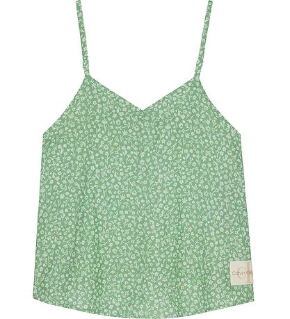Calvin Klein Top - Flower Strap - Flower Aop Calvin Klein Top - Flower Strap - Flower Aop