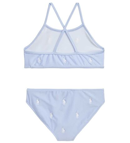 Polo Ralph Lauren Bikini - Watch Hill - Blå m. Logoer Polo Ralph Lauren Bikini - Watch Hill - Blå m. Logoer