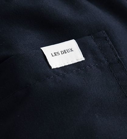 Les Deux Badeshorts - Logo - Dark Navy/Ivory