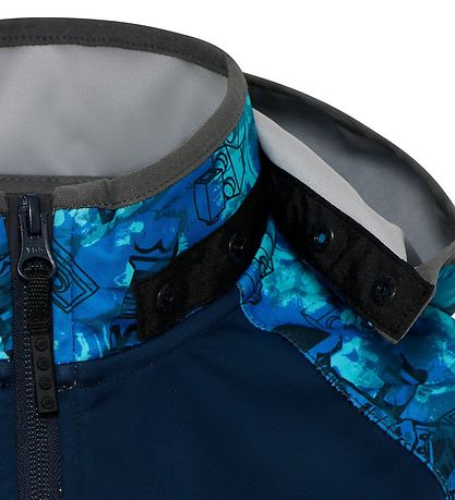 LEGO® Ninjago Softshell-takki - LWStorm 203 - Dark Laivastonsini