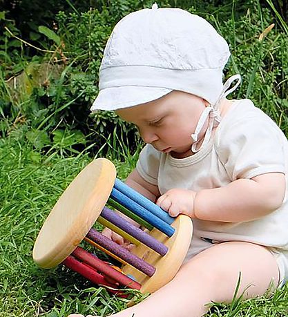 Grimms Trælegetøj - Rangle - Multifarvet Grimms Trælegetøj - Rangle - Multifarvet