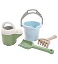 Dantoy BIO Plastic Spandsæt - 4 Dele - Blå/Grøn