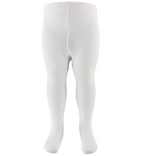 Name It Strømpebukser - NbfOpagna - Bright White m. Blonder