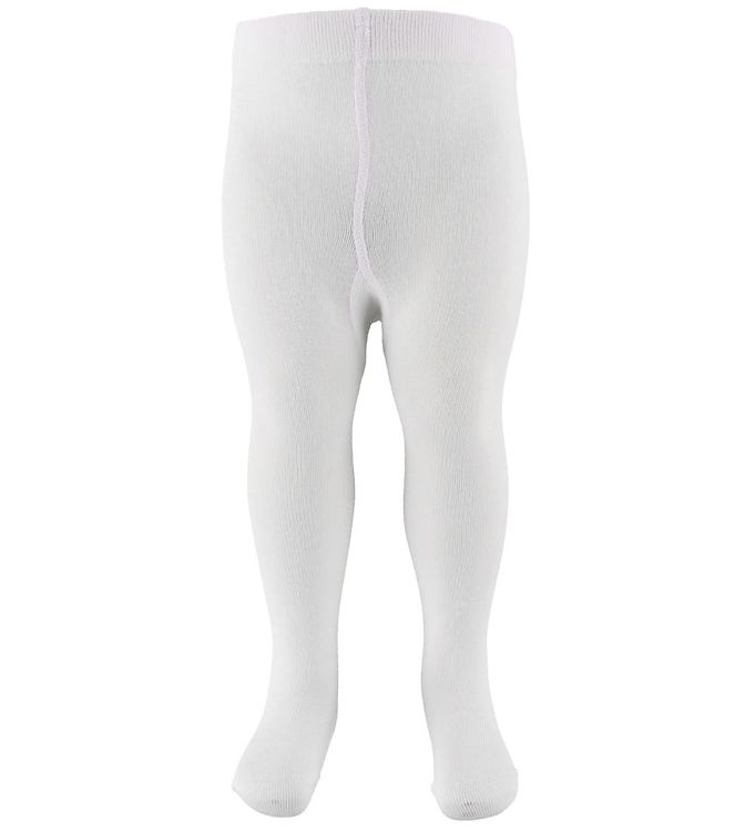 Name It Strømpebukser - NbfOpagna - Bright White m. Blonder
