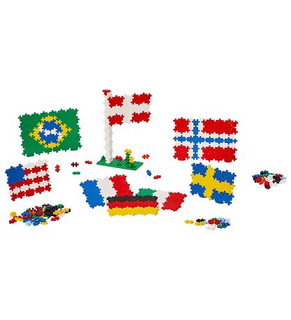 Plus-Plus Learn To Build - 700 stk. - Flags Of The World
