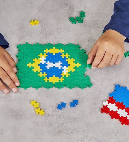 Plus-Plus Learn To Build - 700 stk. - Flags Of The World Plus-Plus Learn To Build - 700 stk. - Flags Of The World