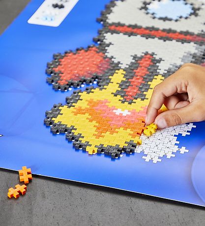 Plus-Plus Puzzle By Number - 500 Stk. - Rocket Plus-Plus Puzzle By Number - 500 Stk. - Rocket