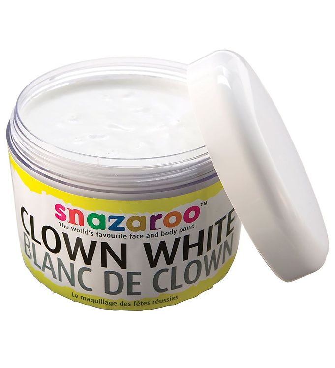 Snazaroo Ansigtsmaling - 250 ml - Klovnehvid billede