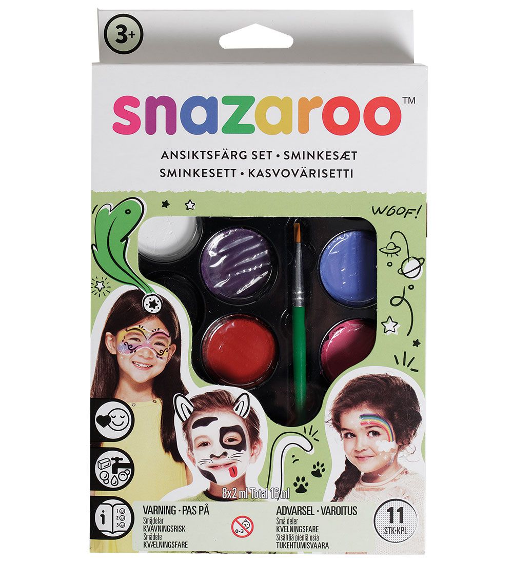 SNAZAROO Maquillage pour Visage - 11 Parties - Snazaroo - UneTaille - Maquillage 16 €