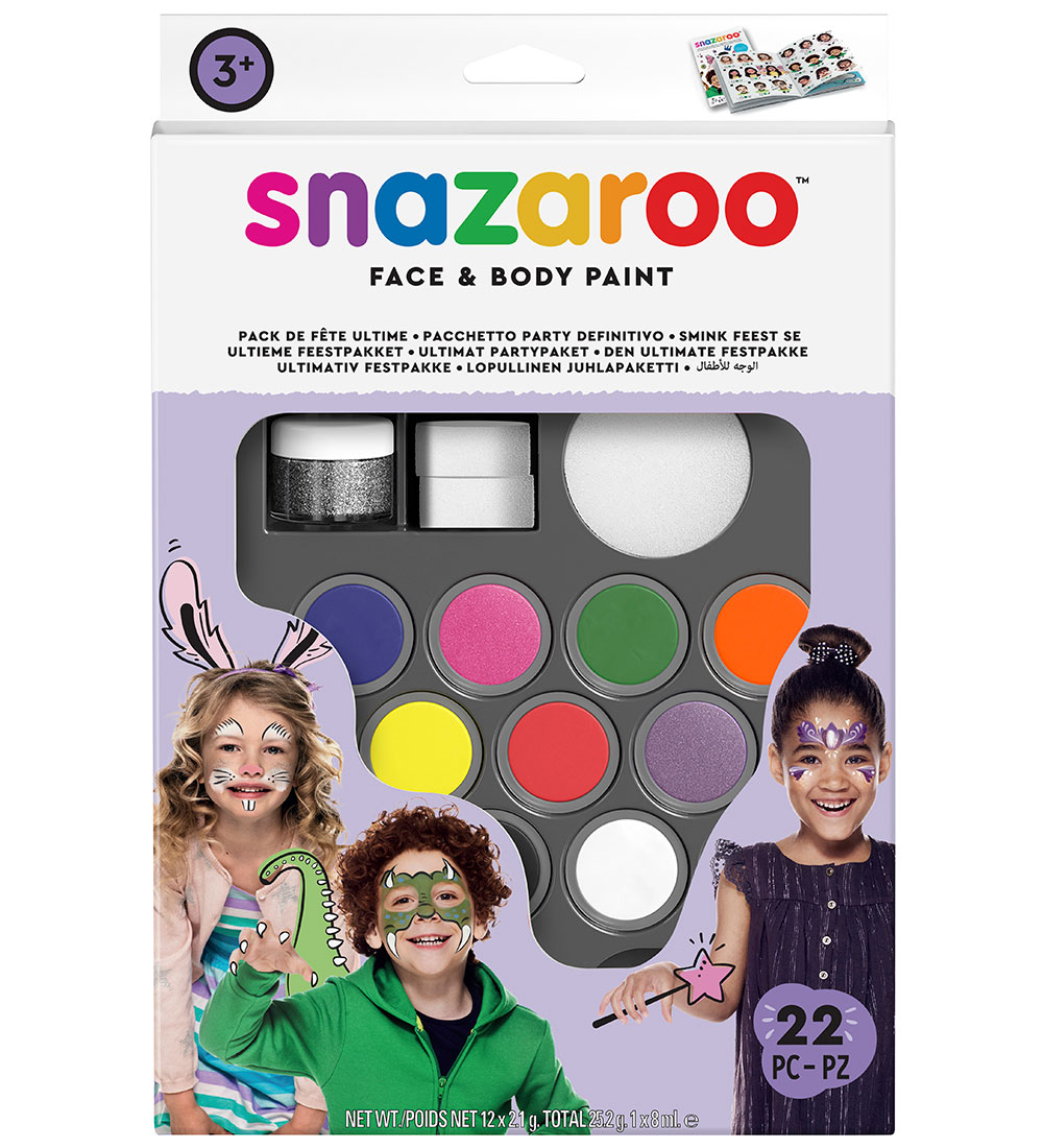 Snazaroo Kinderschminke - 22 Teile - Party - Snazaroo - One Size - Schminke