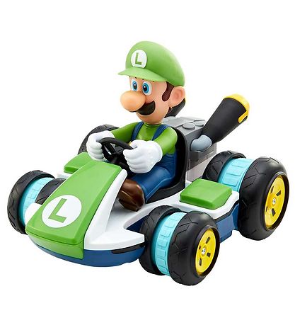 Super Mario Fjernstyret Bil - Luigi Super Mario Fjernstyret Bil - Luigi