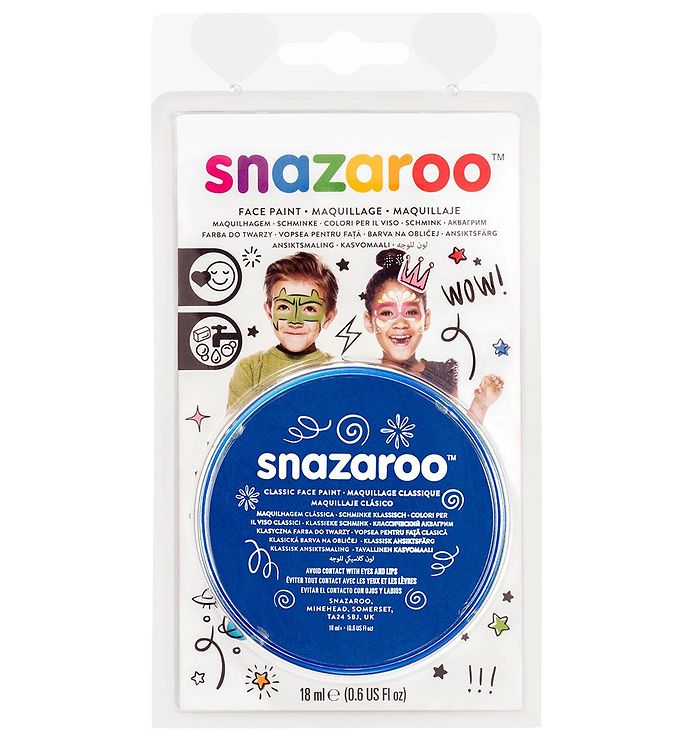Snazaroo Ansigtsmaling - 18 ml - Royal Blue billede