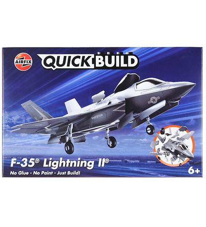 Airfix Sæt - QUICKBUILD - F-35B Lightning II J6040 - 38 Dele Airfix Sæt - QUICKBUILD - F-35B Lightning II J6040 - 38 Dele