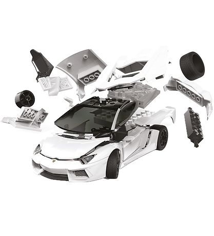 Airfix Sæt - QUICKBUILD - Lamborghini Aventador J6019 - 33 Dele Airfix Sæt - QUICKBUILD - Lamborghini Aventador J6019 - 33 Dele