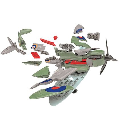 Airfix Sæt - QUICKBUILD - D-Day Spitfire J6045 - 34 Dele Airfix Sæt - QUICKBUILD - D-Day Spitfire J6045 - 34 Dele