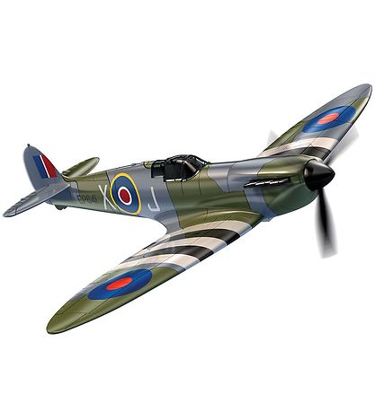 Airfix Sæt - QUICKBUILD - D-Day Spitfire J6045 - 34 Dele