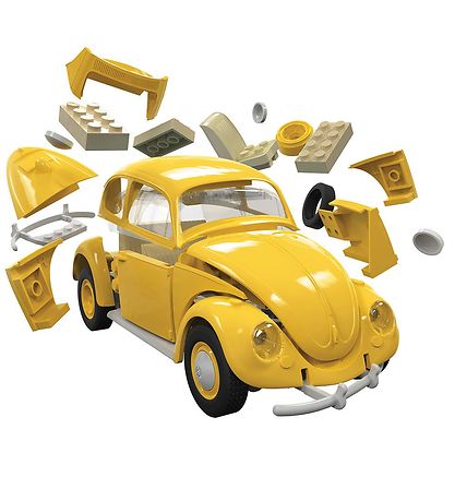 Airfix Sæt - QUICKBUILD - VW Beetle J6023 - 36 Dele - Gul Airfix Sæt - QUICKBUILD - VW Beetle J6023 - 36 Dele - Gul