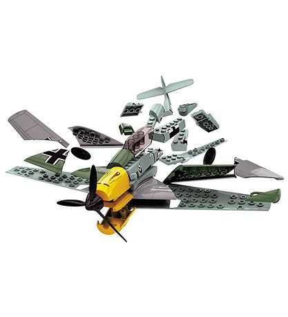 Airfix Sæt - QUICKBUILD - Messerschmitt Bf109 J6001 - 39 Dele