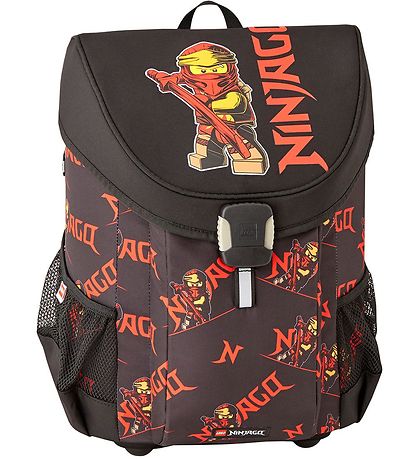 LEGO® Ninjago Skoletaskesæt - Sort/Rød LEGO® Ninjago Skoletaskesæt - Sort/Rød