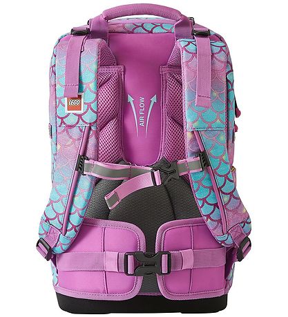 LEGO® Skoletaske m. Gymnastiktaske - Mermaid m. Glimmer