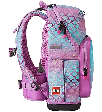 LEGO® Skoletaske m. Gymnastiktaske - Optimo - Mermaid LEGO® Skoletaske m. Gymnastiktaske - Optimo - Mermaid