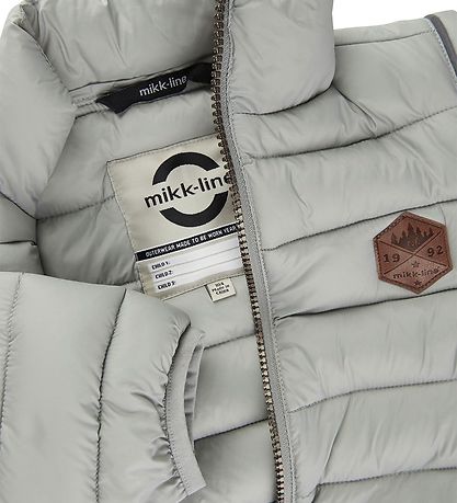 Mikk-Line Dynejakke/Vest - 2-i-1 - Neutral Gray